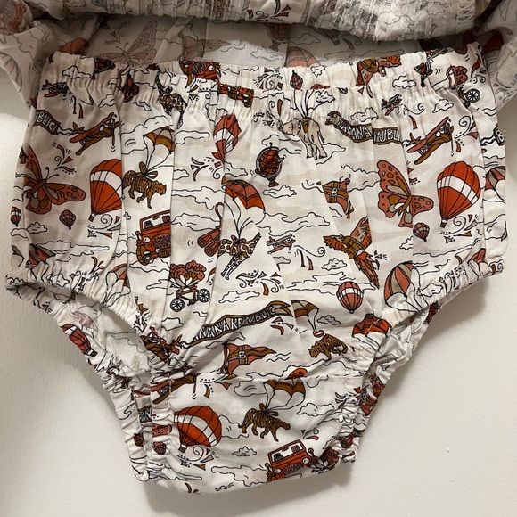 NWT Banana Republic Baby Top & Bloomer Set 0-3MO - Picture 8 of 11